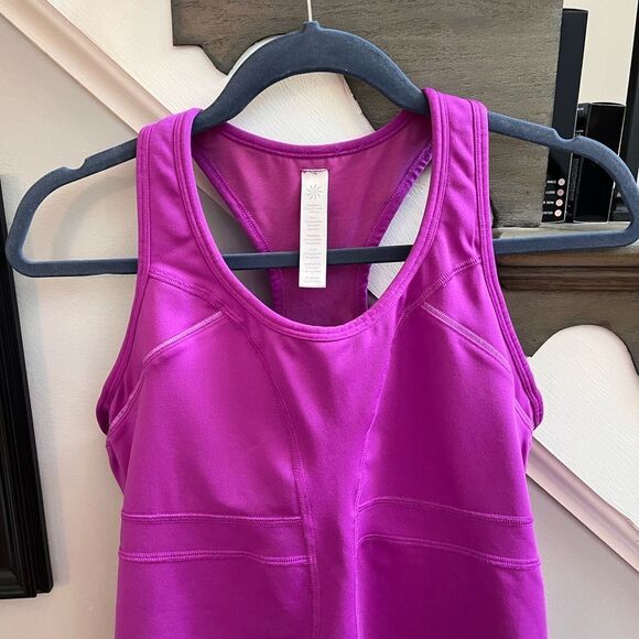 Athleta Turbocharged Purple Tank Top sz M EUC - Picture 3 of 6